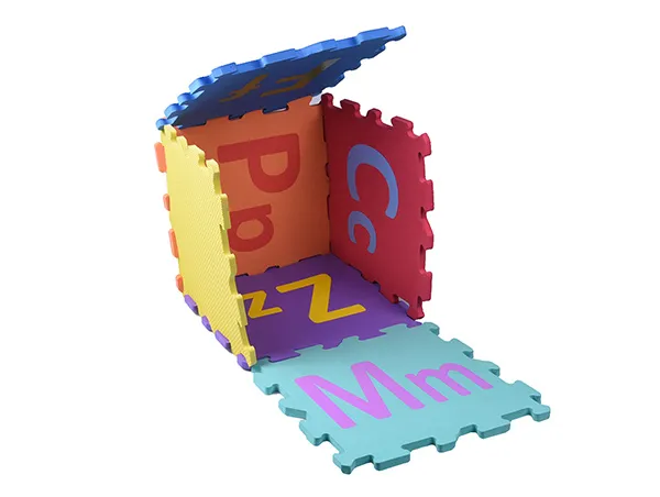 26-Letter EVA Floor Mat