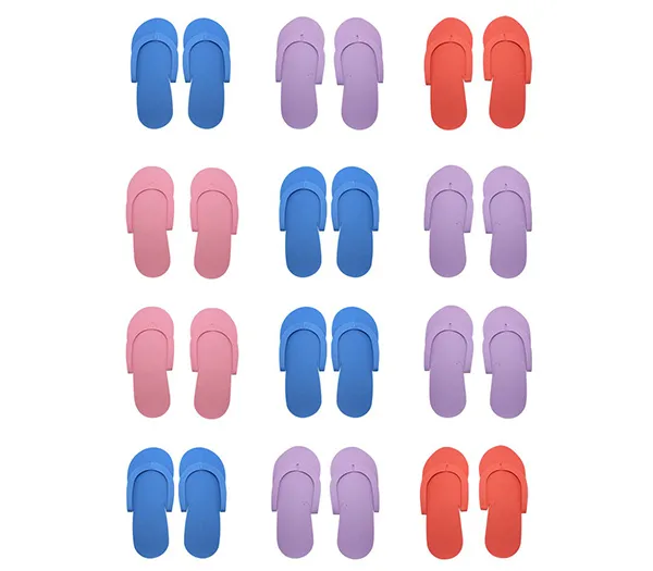 Made of eco-friendly EVA material, these flip-flops support customer-logo printing via screen printing or heat-transfer printing, with customizable colors.