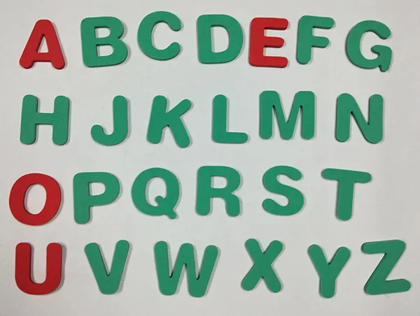 EVA Alphabet Set