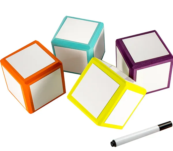 EVA Whiteboard Building Blocks (Set of 4)