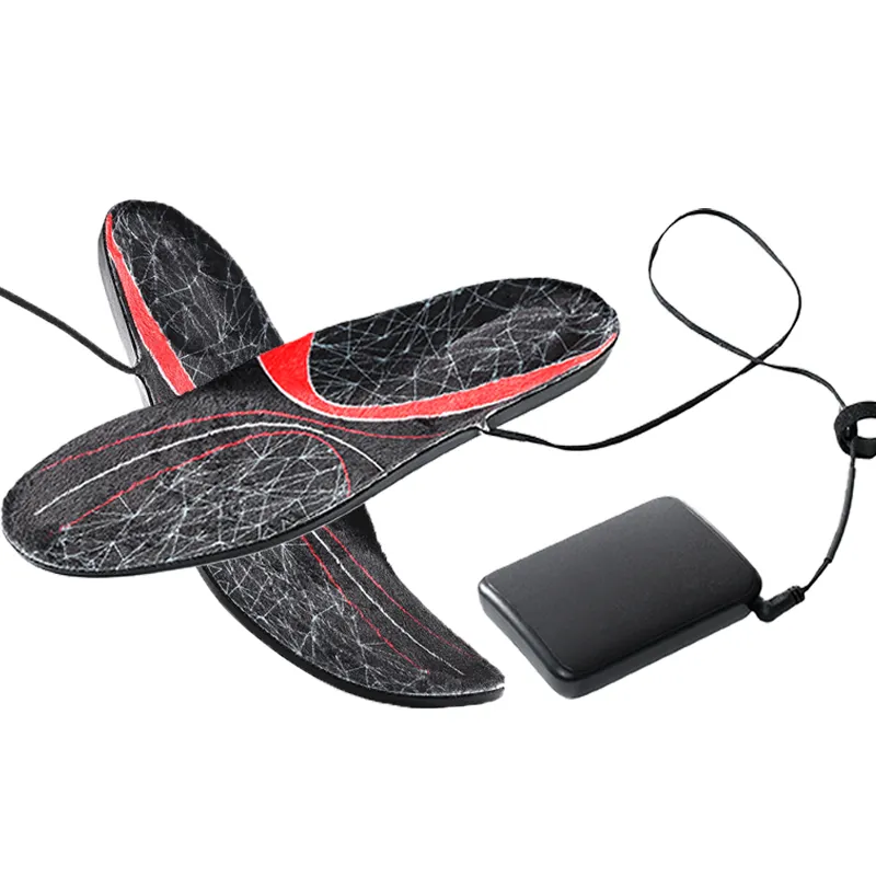 Rechargeable Heated Insoles,4 Temperature Settings,Washable Winter Foot Warmers 