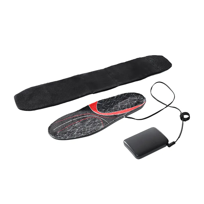 Rechargeable Heated Insoles,4 Temperature Settings,Washable Winter Foot Warmers 