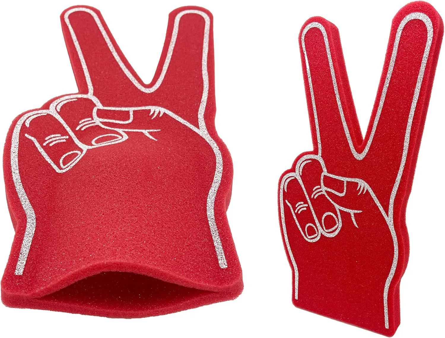 Sports Cheer Foam Hand (Red)