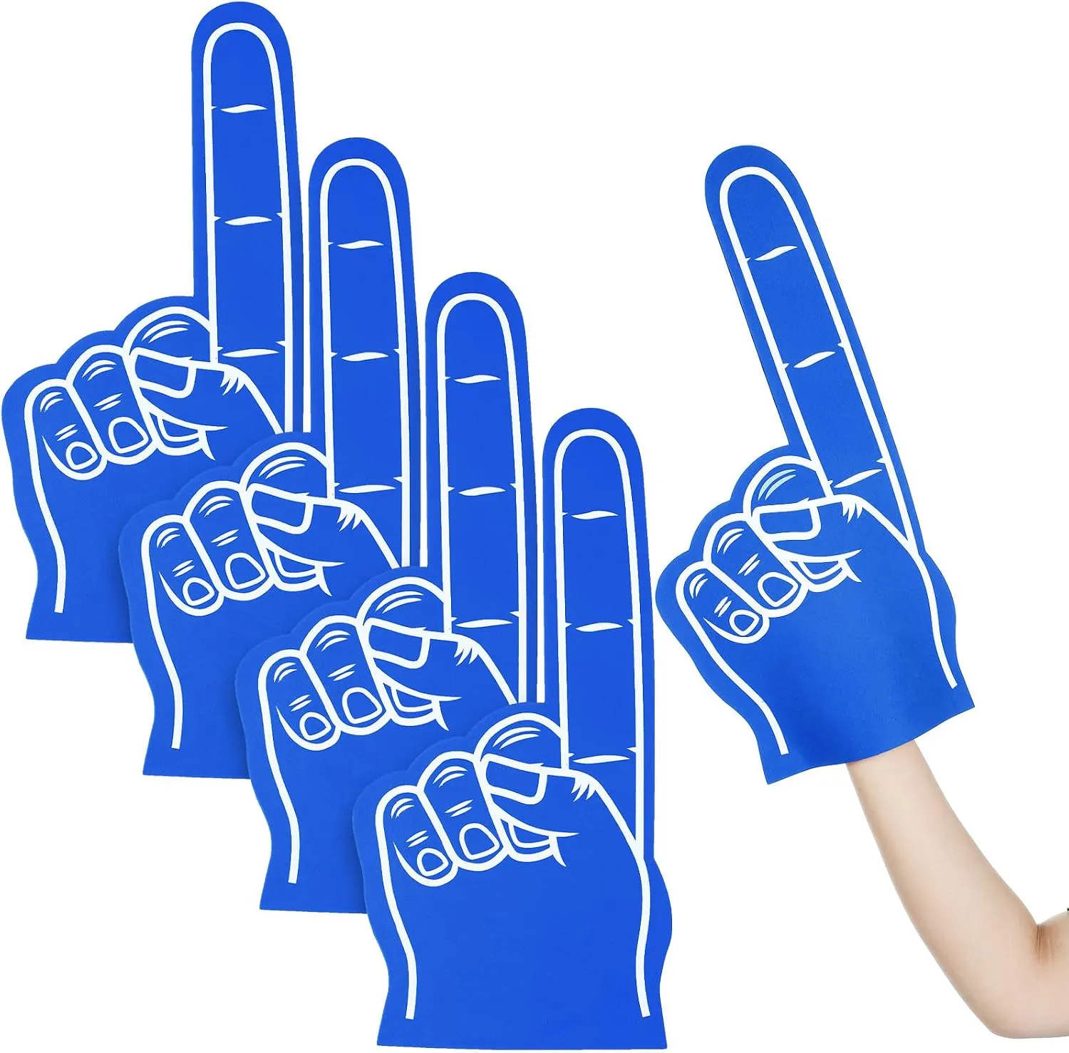 Sports Cheer Foam Hand (Red)