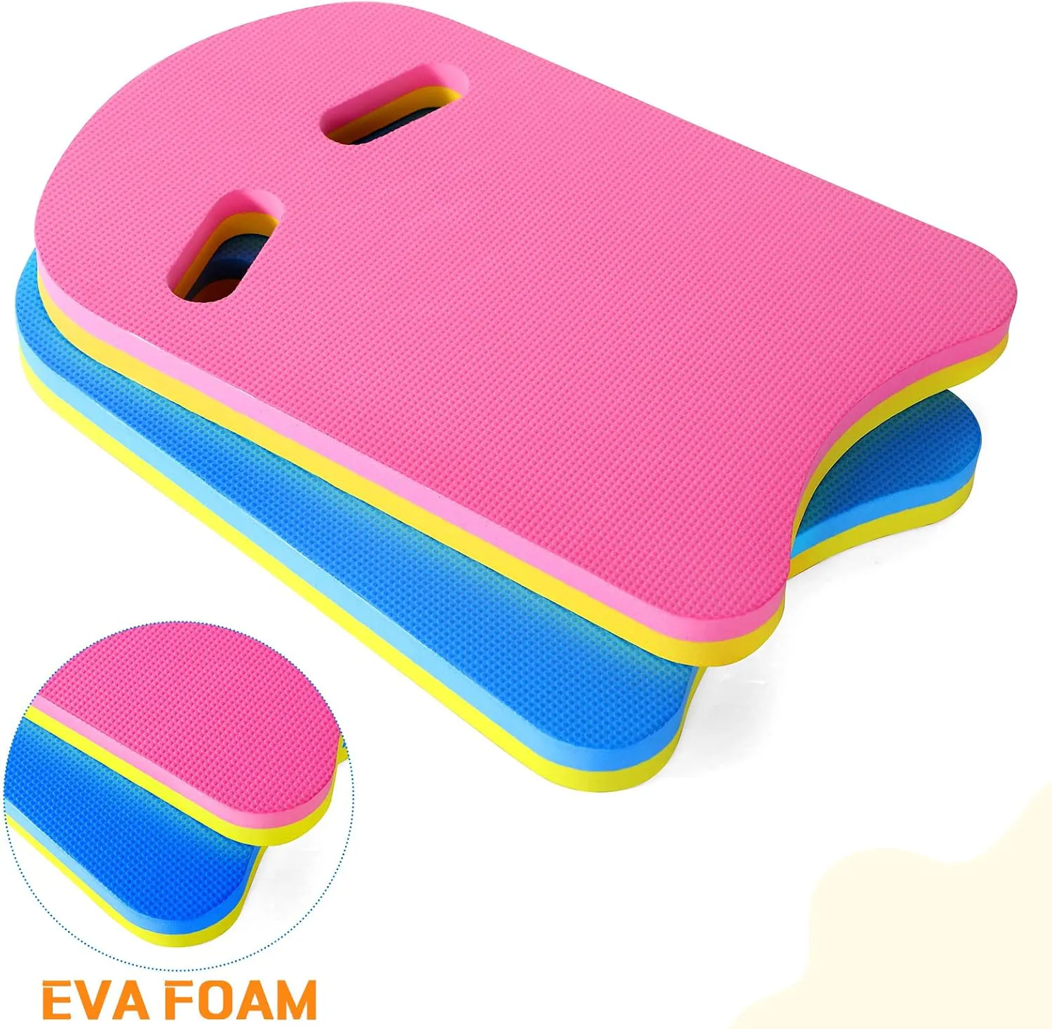 EVA Swimming Kickboard (Blue & Pink)