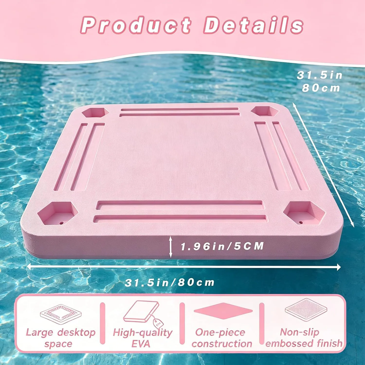 Floating Mahjong Table for Pool Floating Mahjong Table for Pool