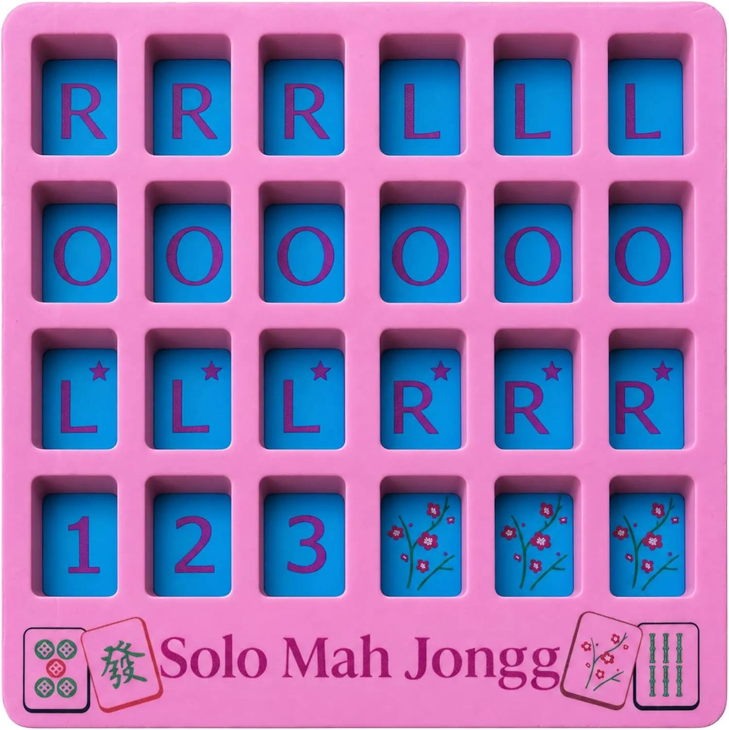 24-Slot EVA American Mahjong Practice Board