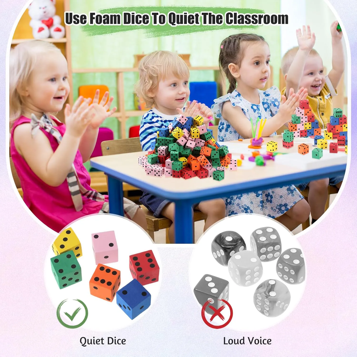 EVA Foam Dice