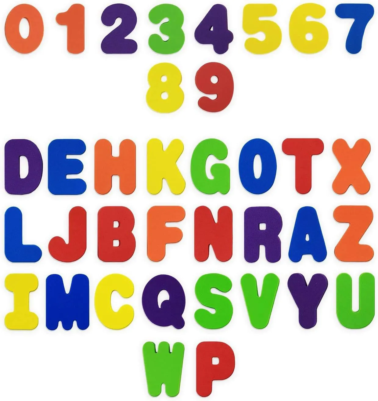 EVA Bath Letters and Numbers EVA Bath Letters and Numbers