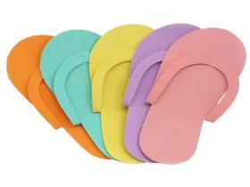 EVA Foam Disposable Pedicure Slippers One Size Anti-Slip Flip Flops for Salon SPA