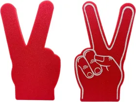 Sports Cheer Foam Hand (Red)