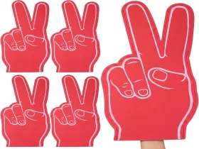 4 Pack Foam Fingers For Events