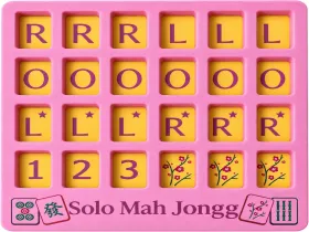 24-Slot EVA American Mahjong Practice Board